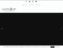 Tablet Screenshot of limited2art.com
